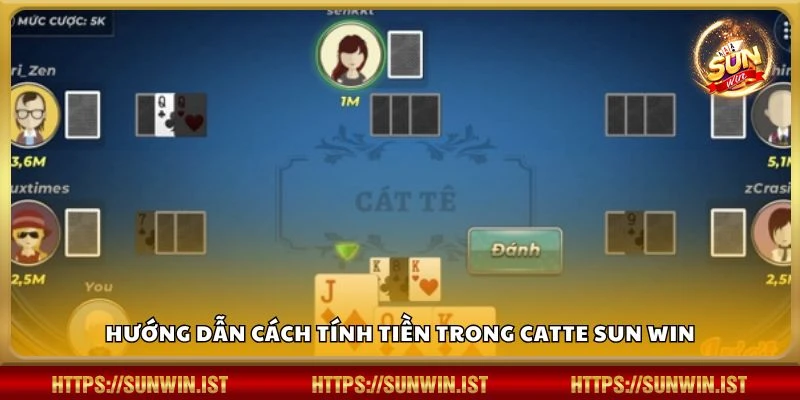 Hướng dẫn cách tính tiền trong Catte Sun win